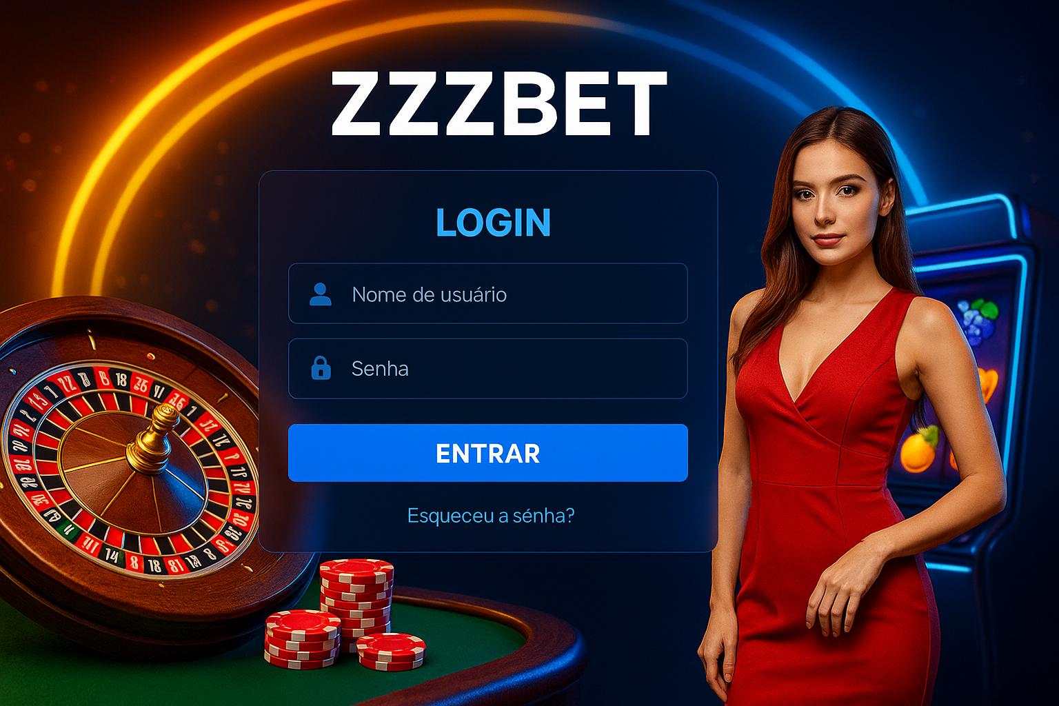 Login no Cassino ZZZBET